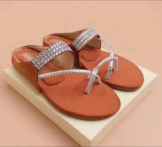 Sandle Female Velvet Fancy Flat Slippers